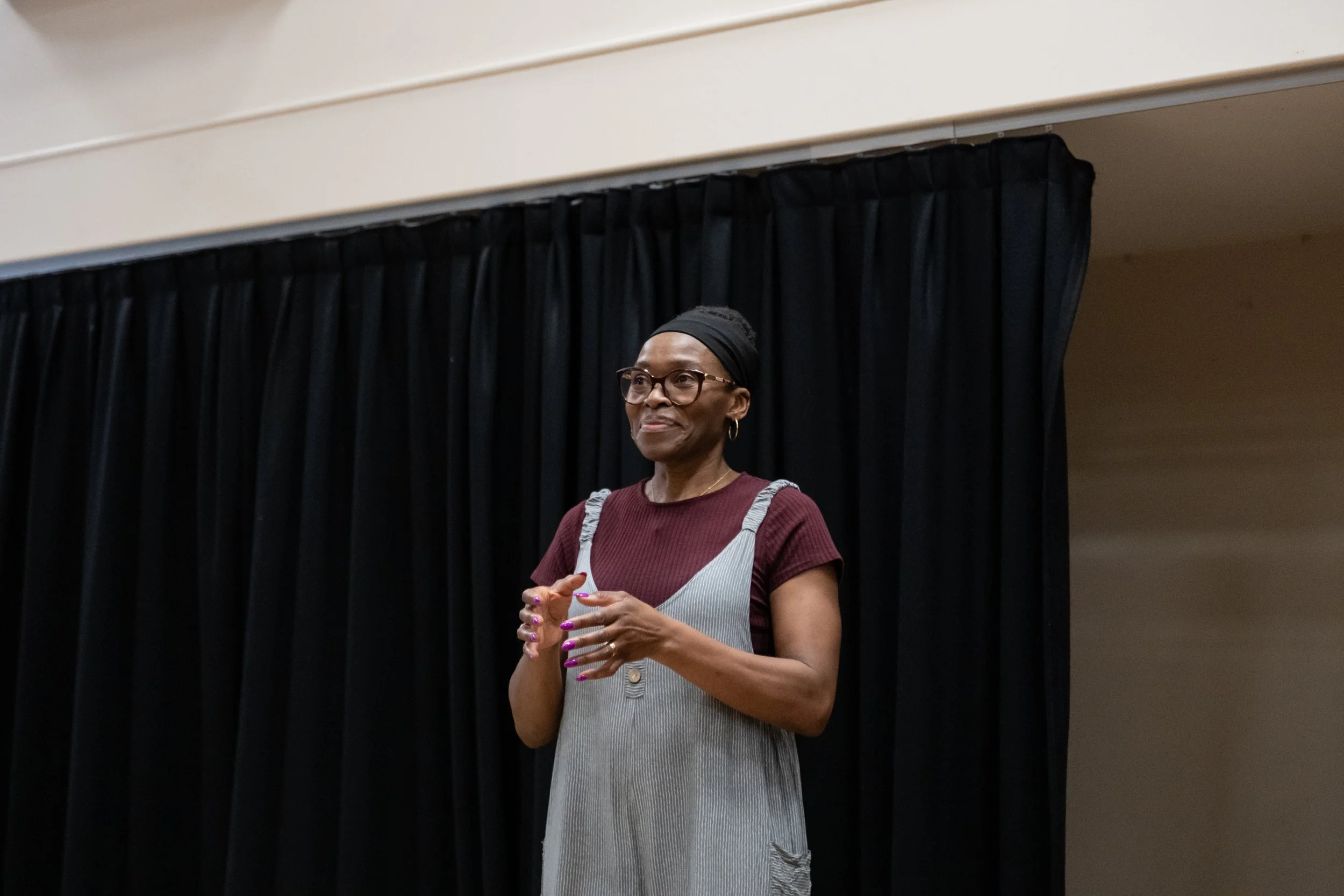 PDP Students Work with BAFTA Award-Winning Actress Rakie Ayola
