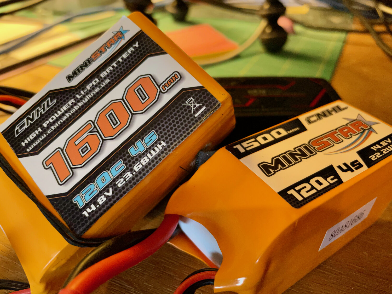 Batteries LiPo pour drones FPV