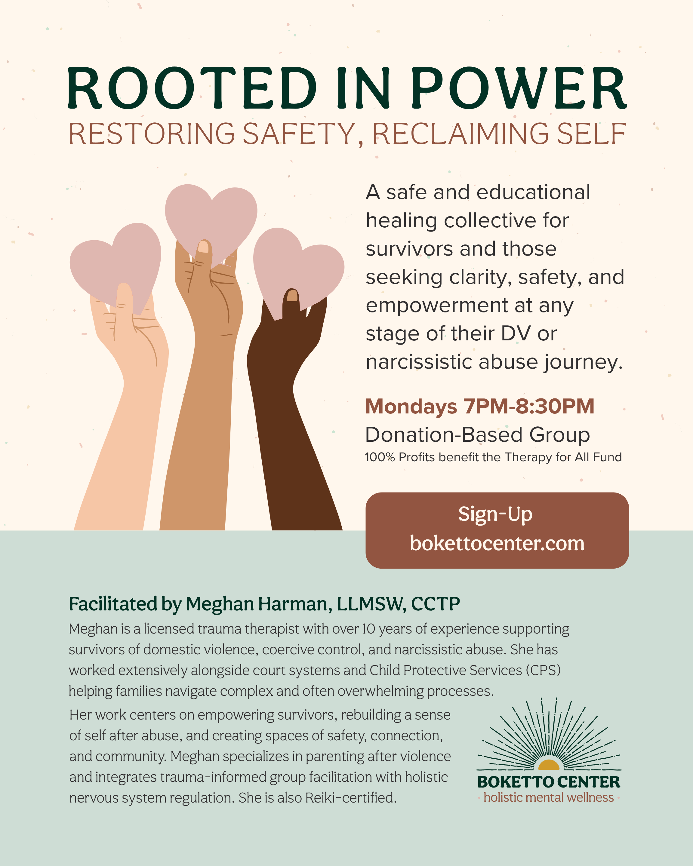 Rooted in Power Domestic Violence Support Group