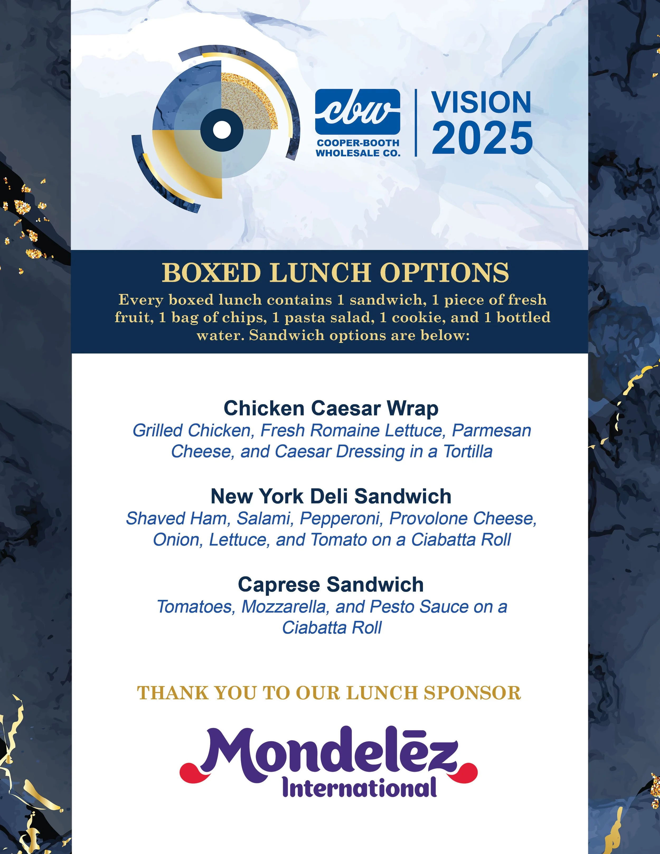 Lunch Menu