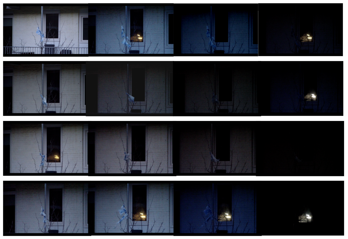 Screenshots from video 'Action bag - Trash Project' ( 6 hours and 40 min)Amsterdam, Netherlands. 2017