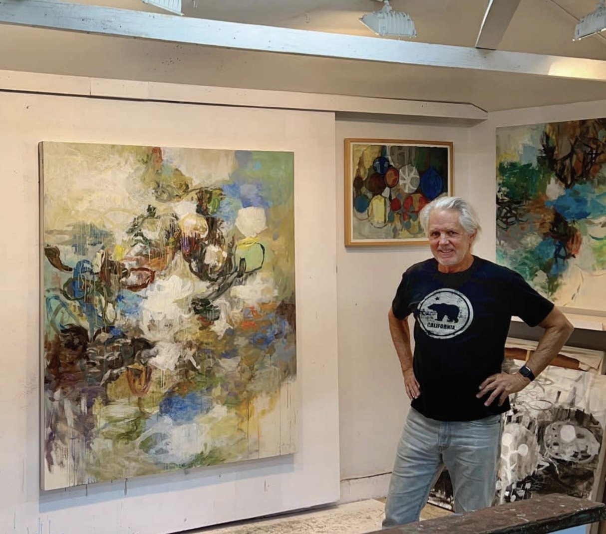 Hugh Margerum in studio