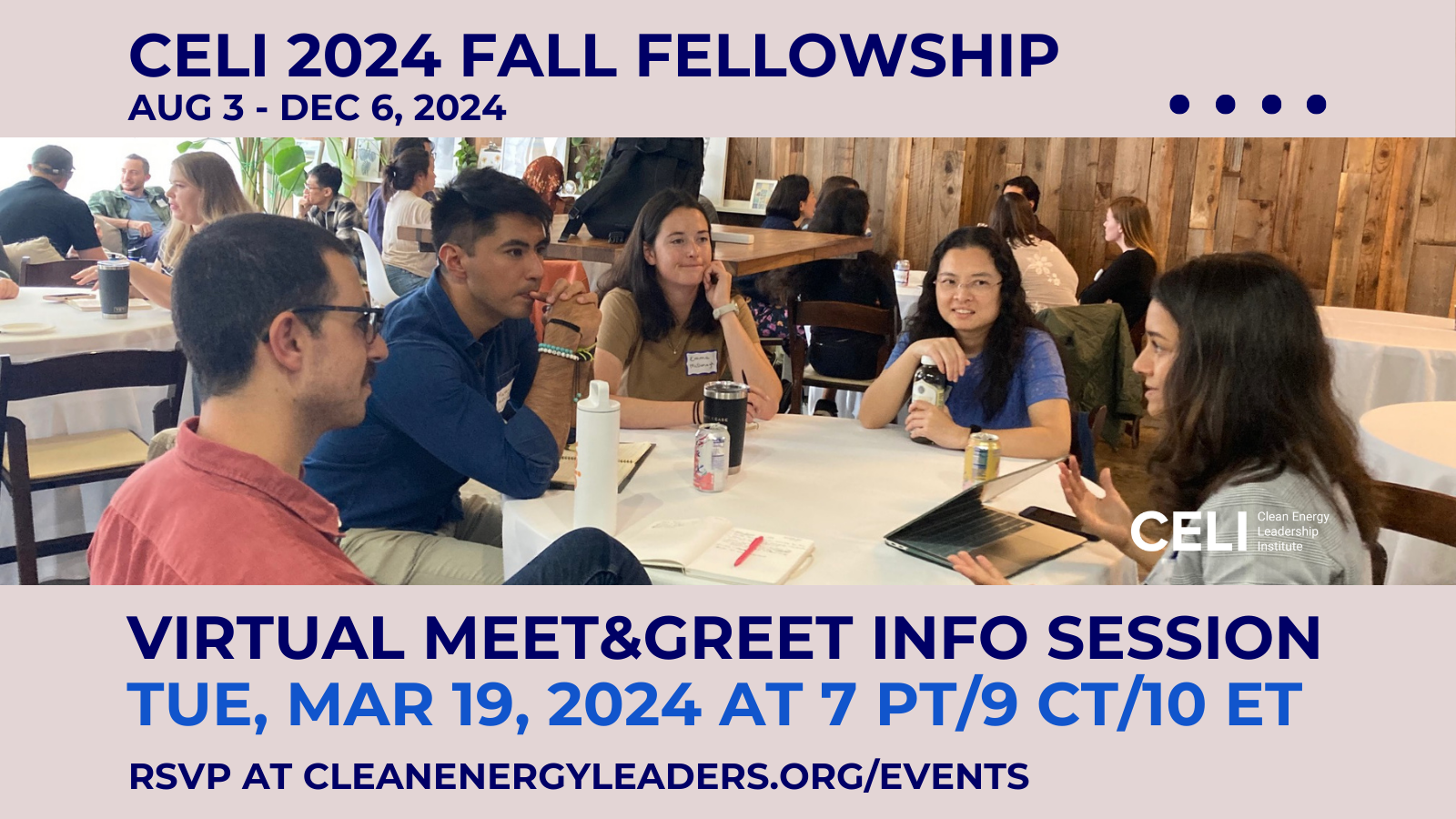 2024 Fall Fellowship: Tue 3/19 Virtual Info Session