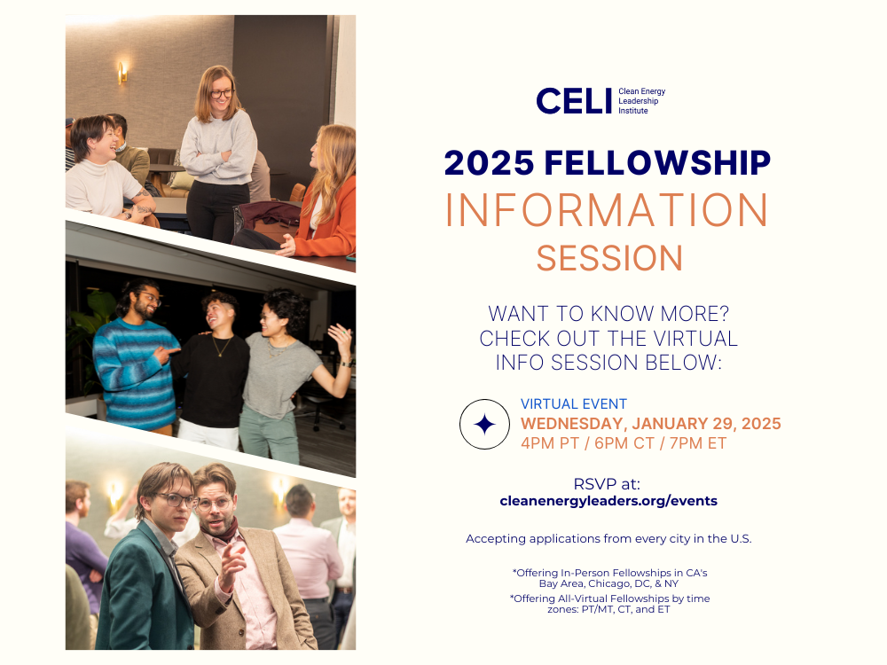 CELI 2025 Fellowship: Virtual Meet &amp; Greet