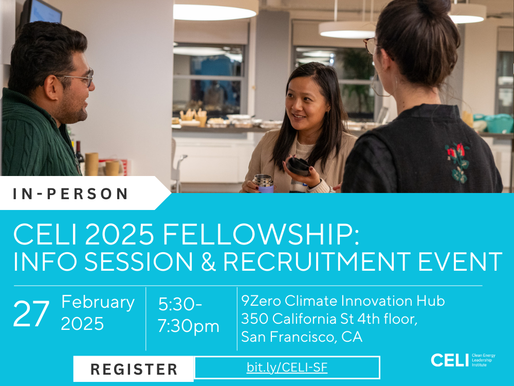 CELI Bay Area 2025 Fellowship Info Session 