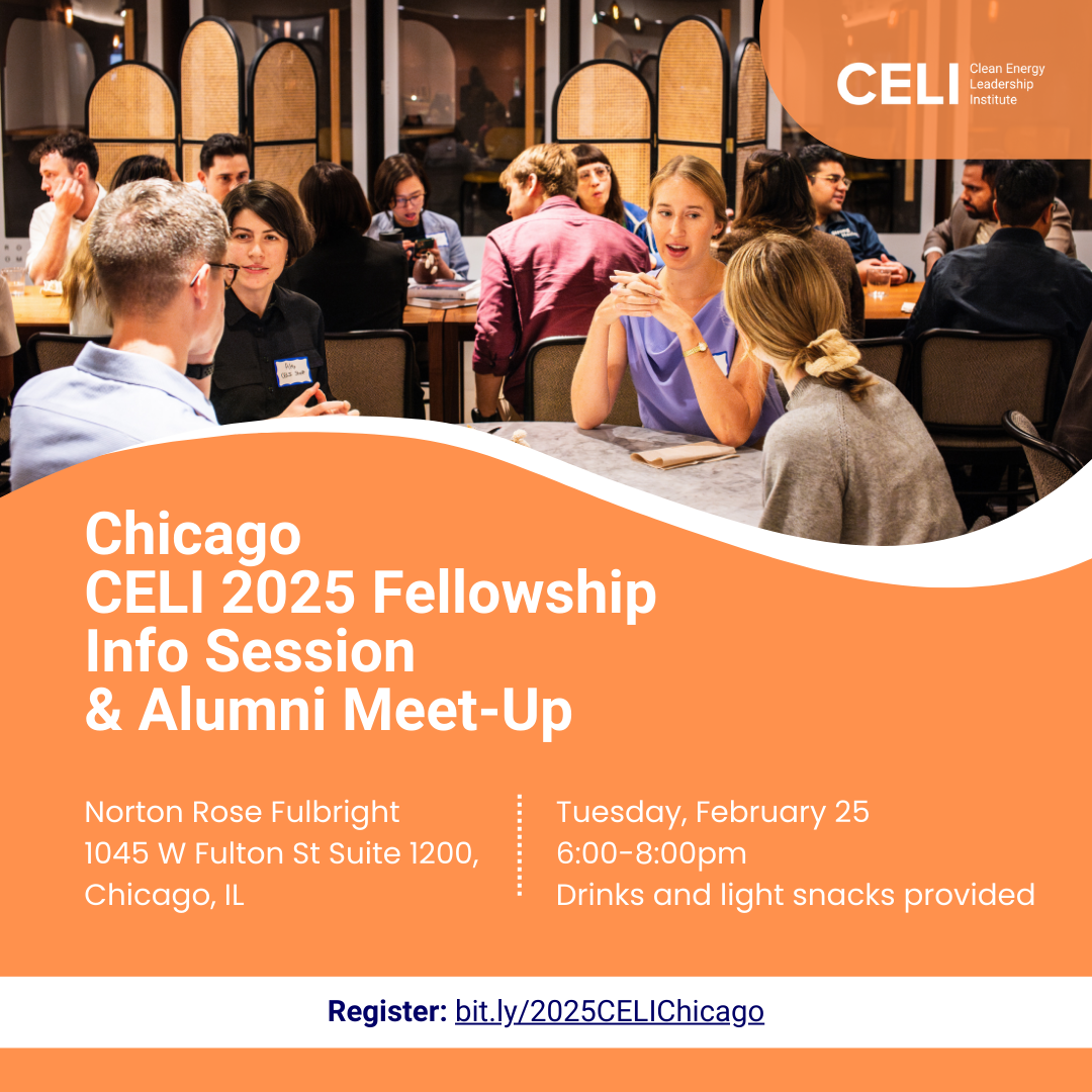 Chicago CELI 2025 Fellowship Info Session &amp; Alumni Meet-Up