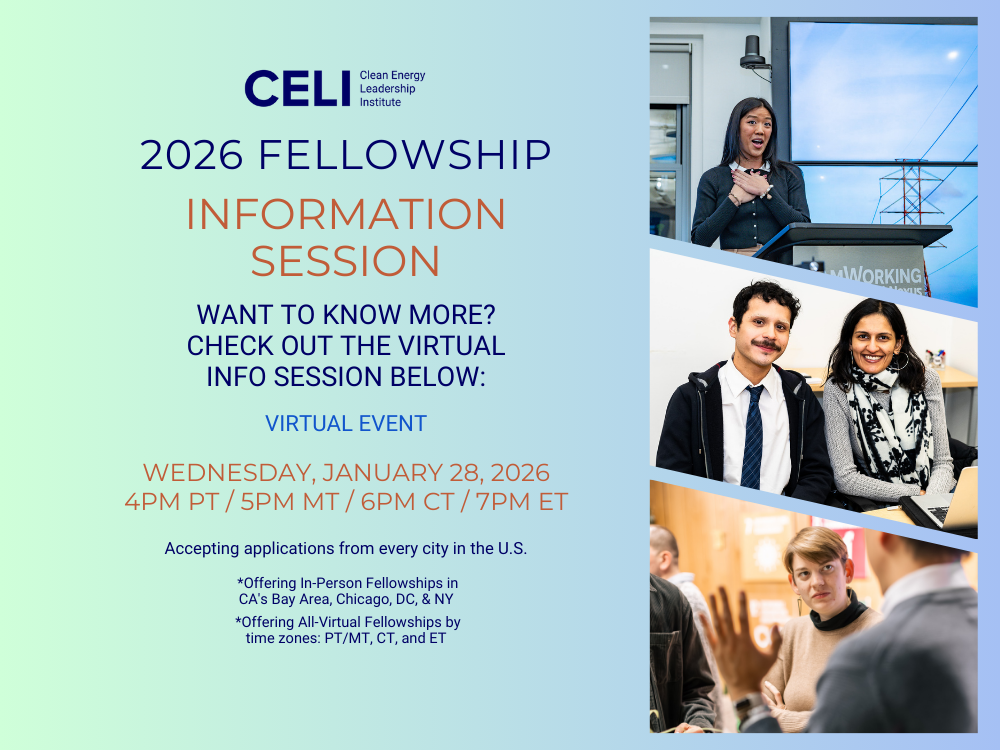 CELI 2026 Fellowship: Virtual Info Session