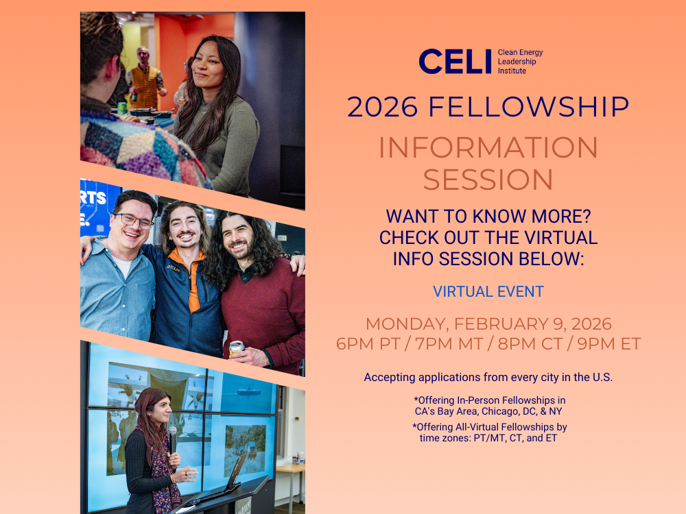 CELI 2026 Fellowship: Virtual Info Session