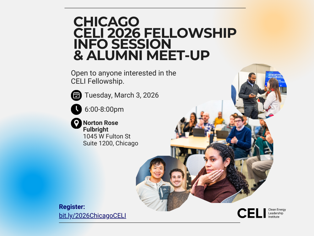Chicago CELI 2026 Fellowship Info Session & Alumni Meet-Up