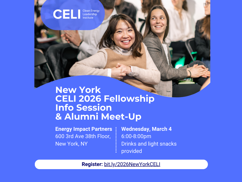 NYC CELI 2026 Fellowship Info Session & Alumni Meet-Up
