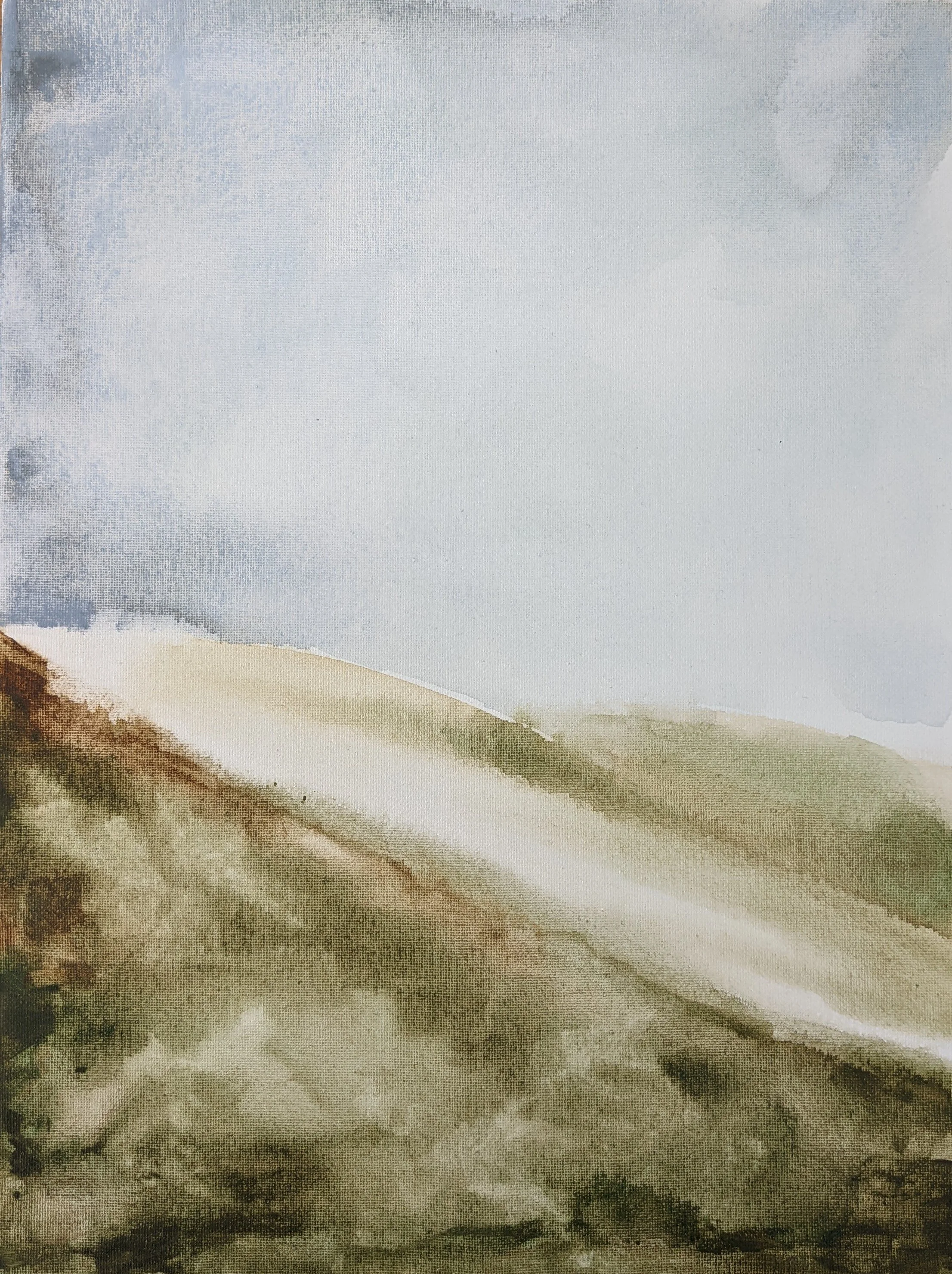 Abstract Landscape: Ireland Hills