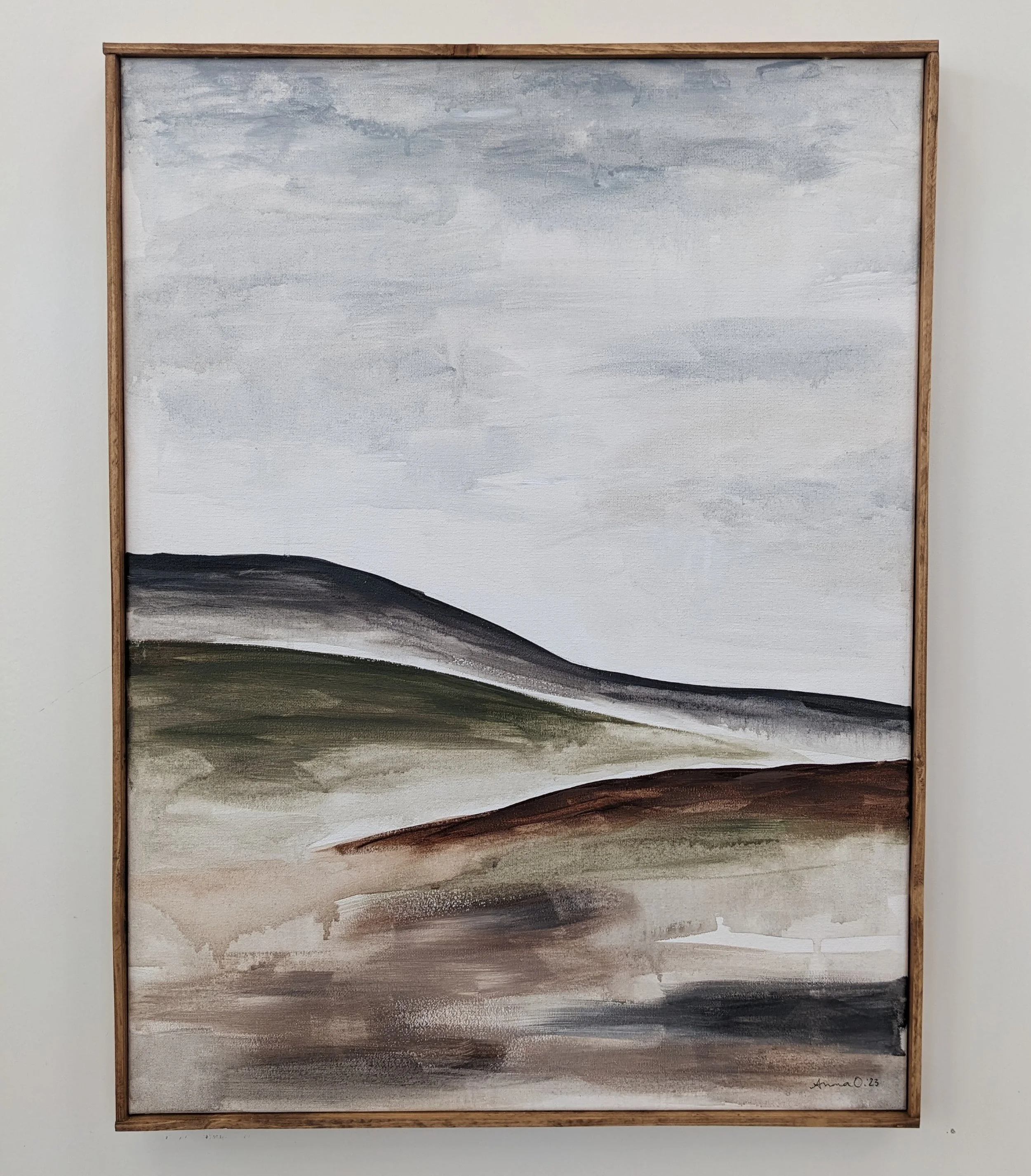 Abstract Landscape: Colored Hills