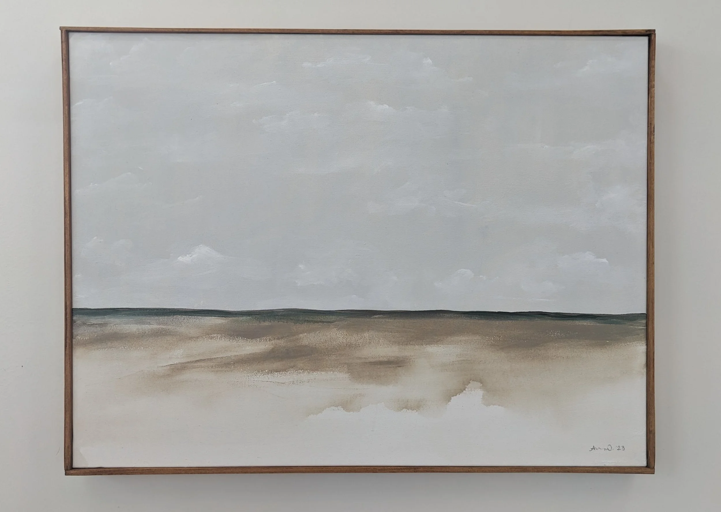 Abstract Landscape: Sand and Sky