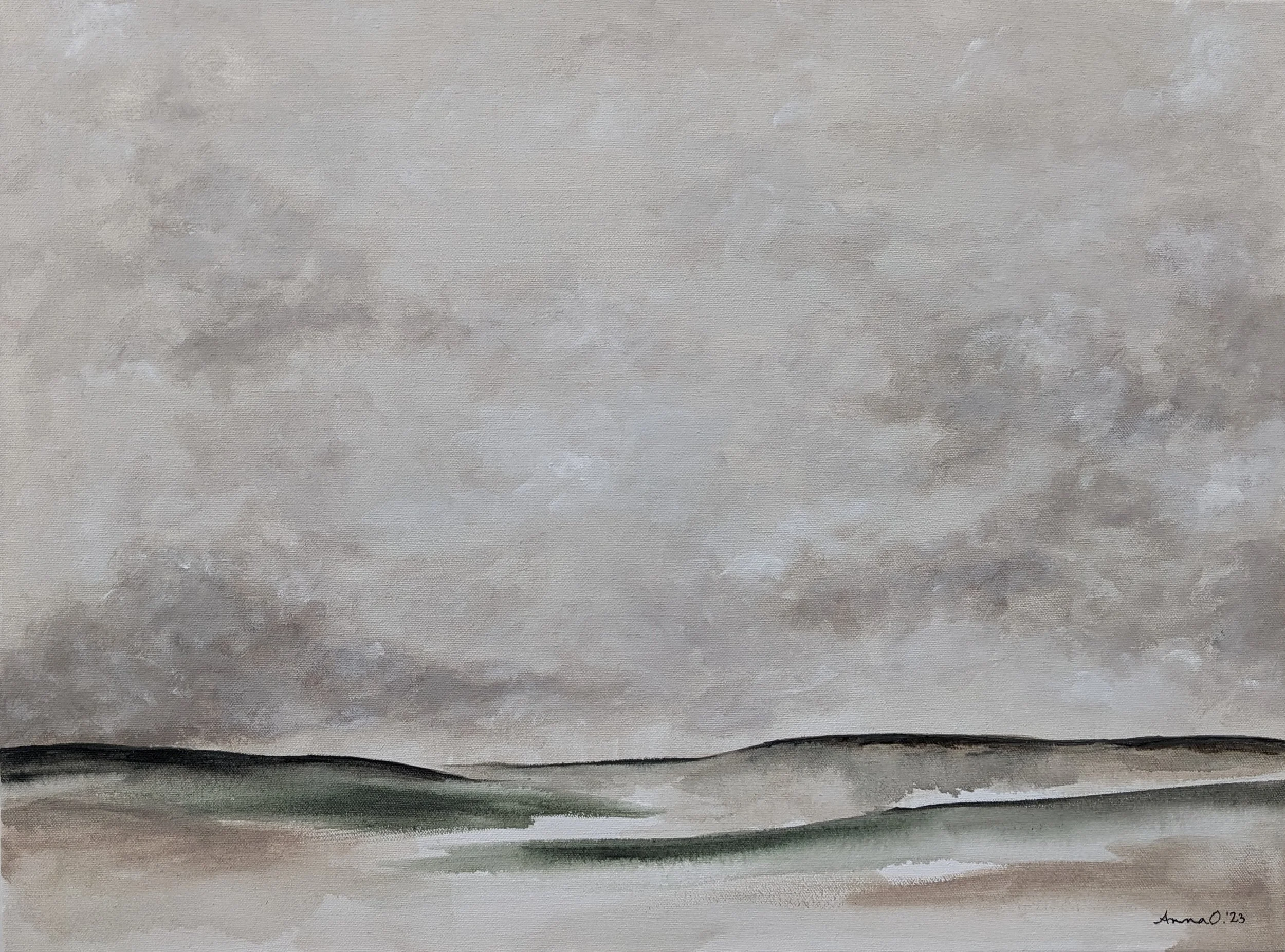 Abstract Landscape: Rolling Hills