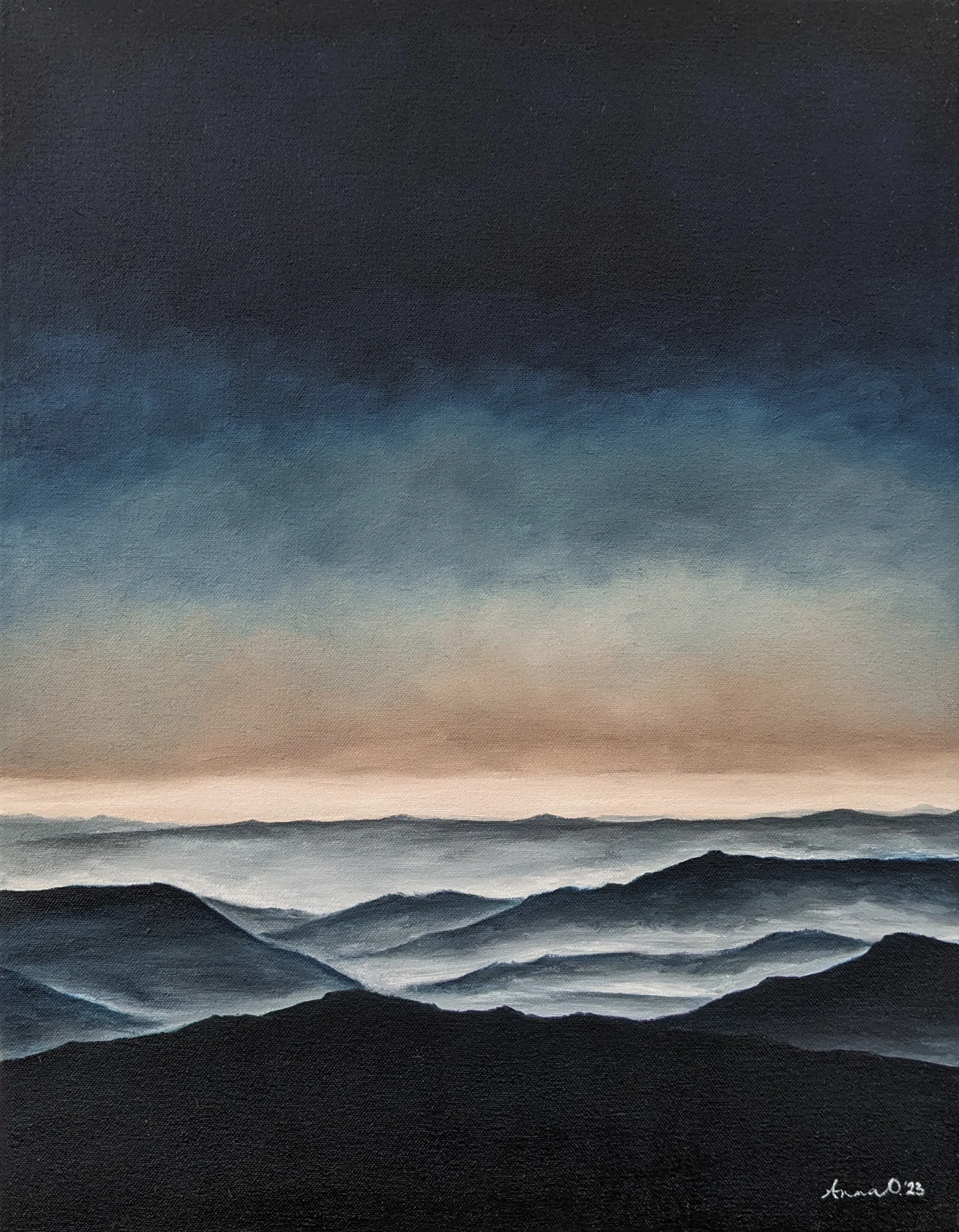 Abstract Landscape: Dawn is Breaking