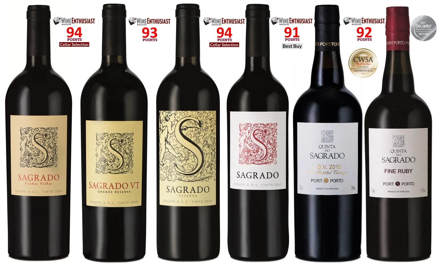 The recent success with the Sagrado range in the Wine Enthusiast