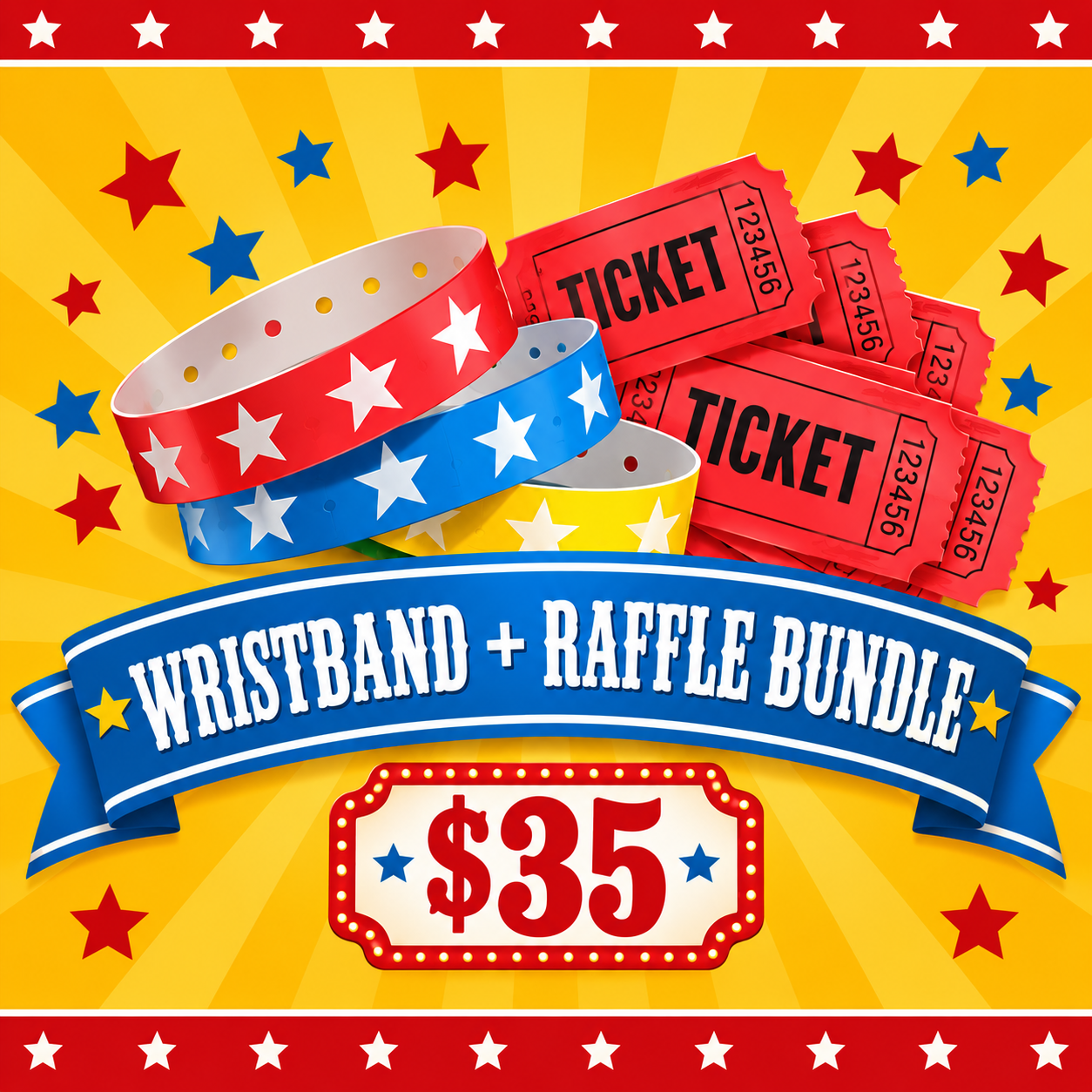 Carnival Wristband + Raffle Bundle