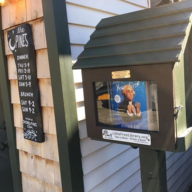 Restocked @catskillpines this morning, including Alexis Coe&lsquo;s great new Washington biography, &ldquo;You Never Forget Your First&ldquo;. Highly recommended President&rsquo;s Weekend reading. #bookwormsinthewild