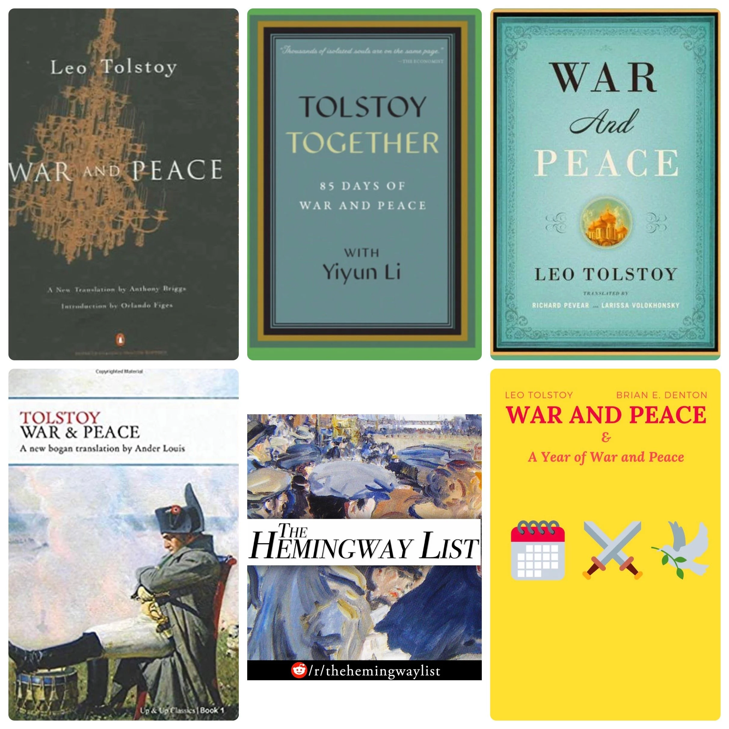 A 2021 War and Peace Journey