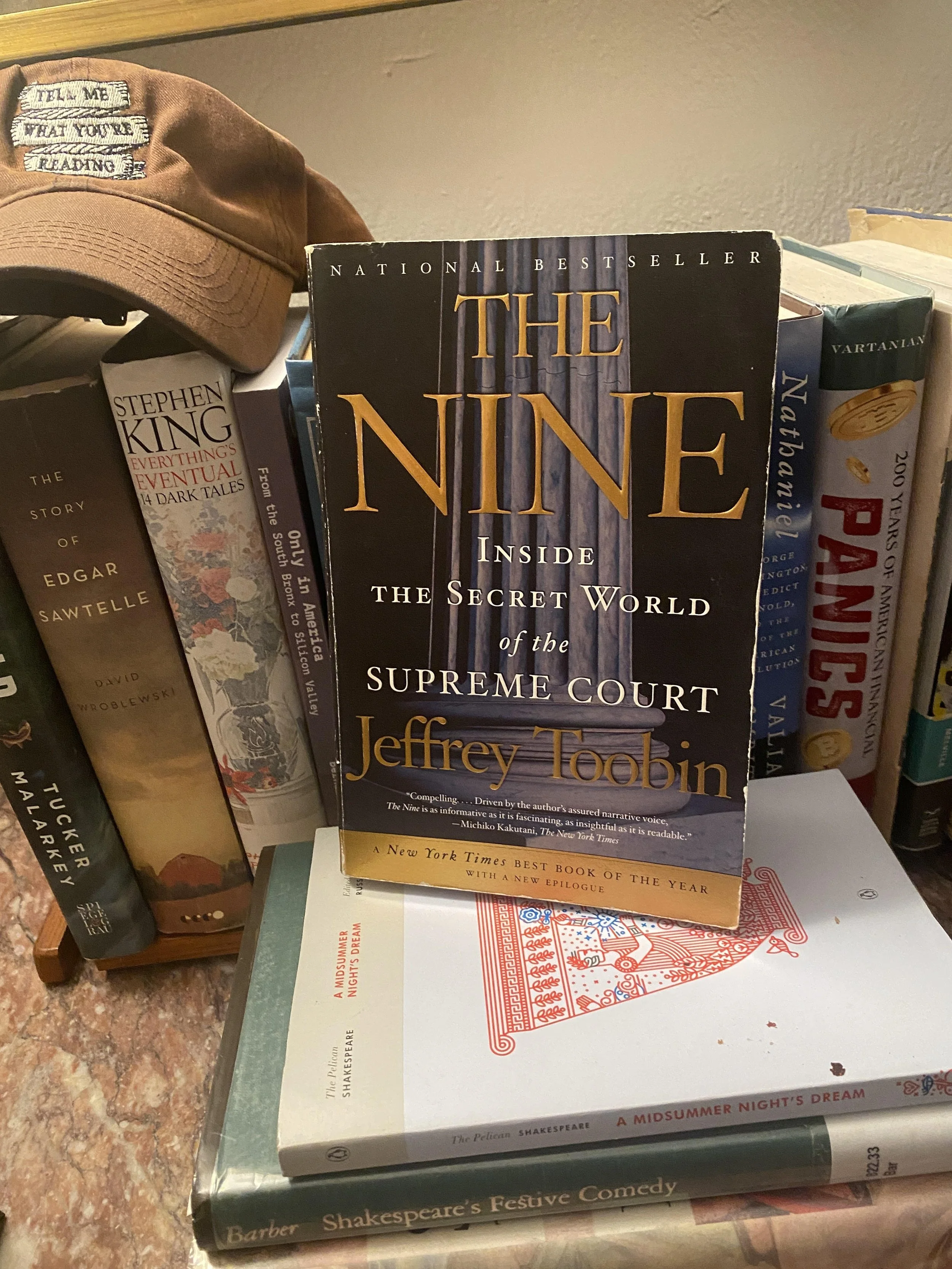 Book Notes: The Nine - Inside the Secret World of the Supreme Court, by Jeffery Toobin (2007)
