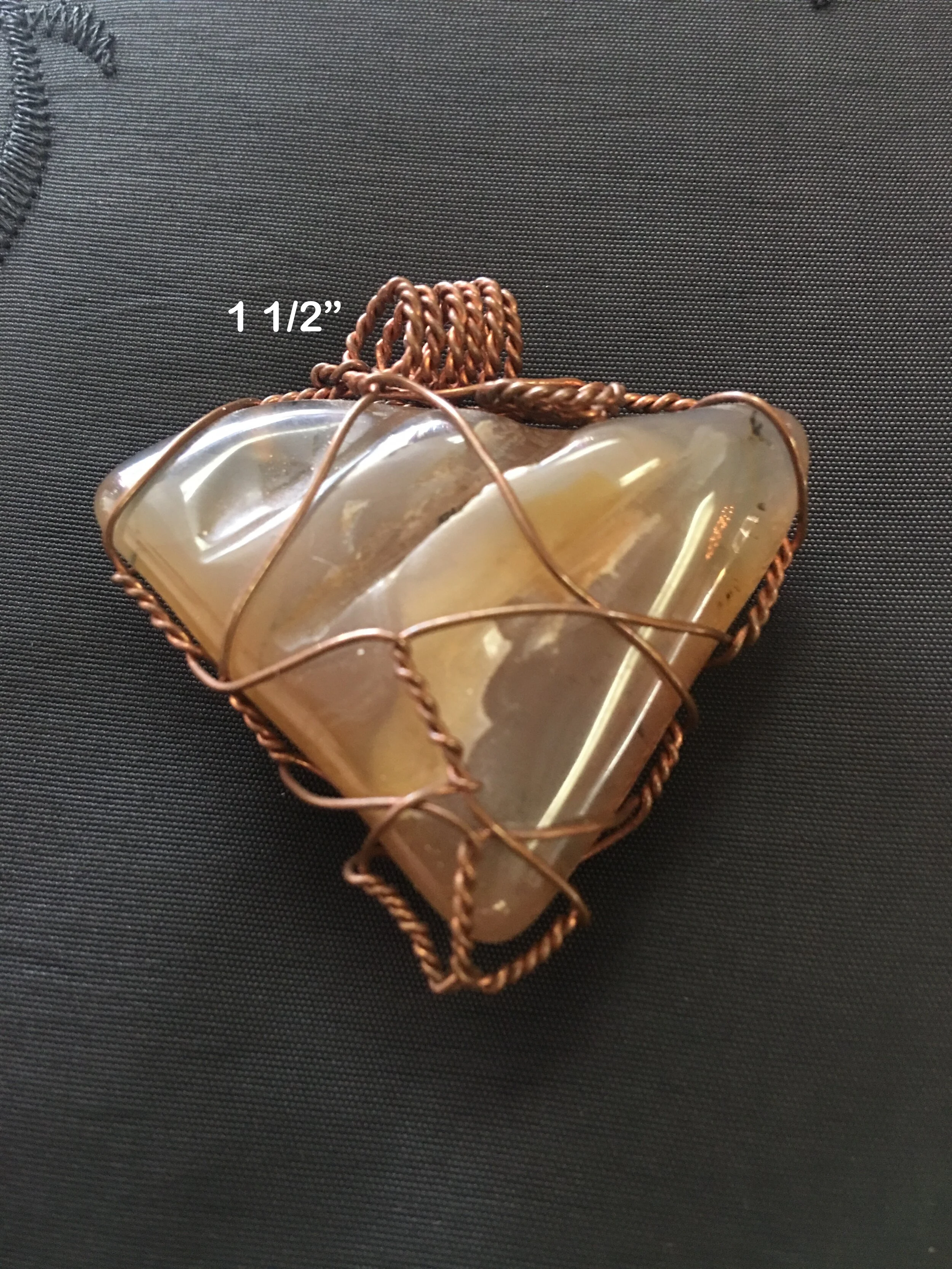 Agate Copper Wrap 