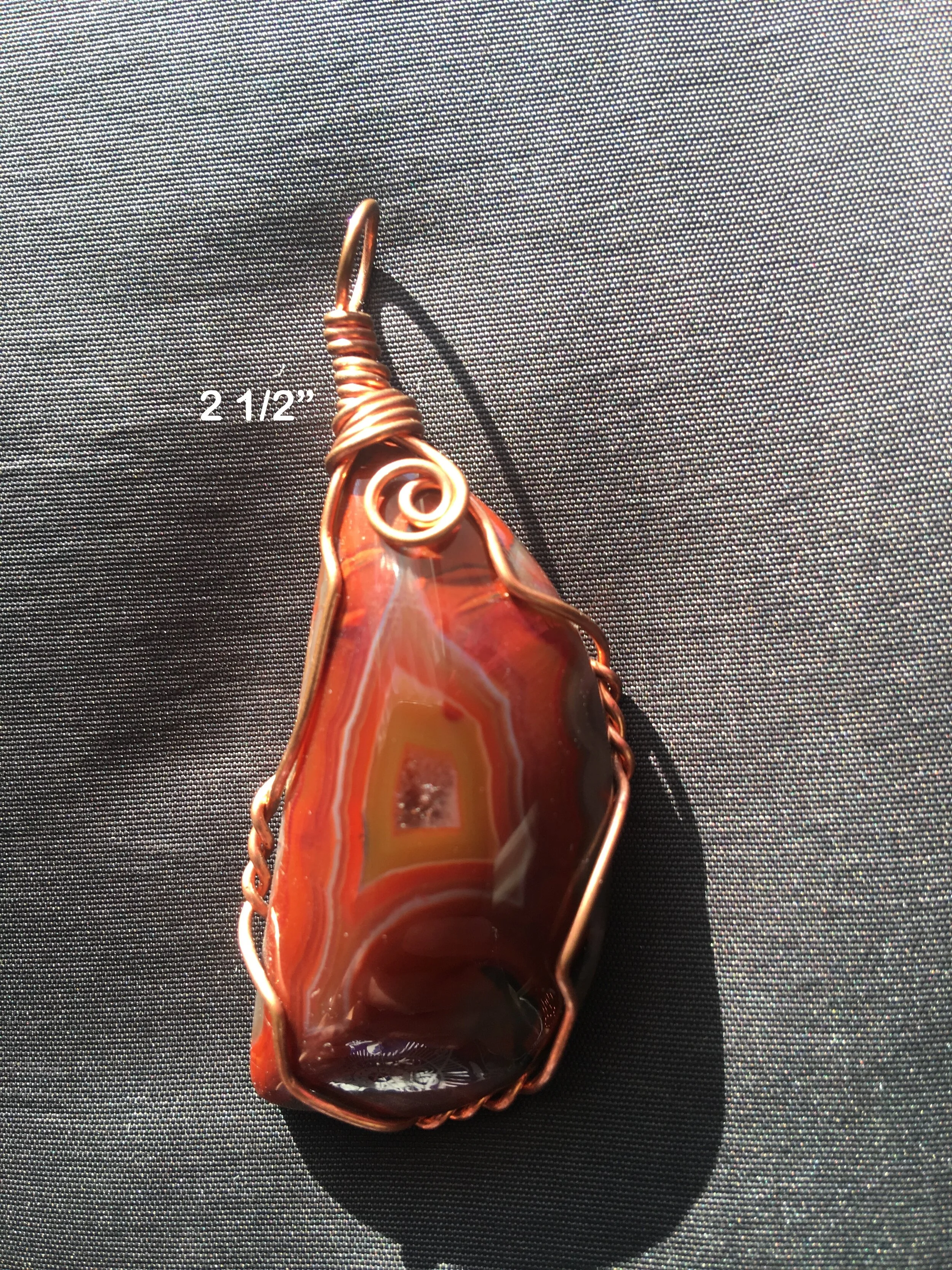 Carnelian Copper Wrap