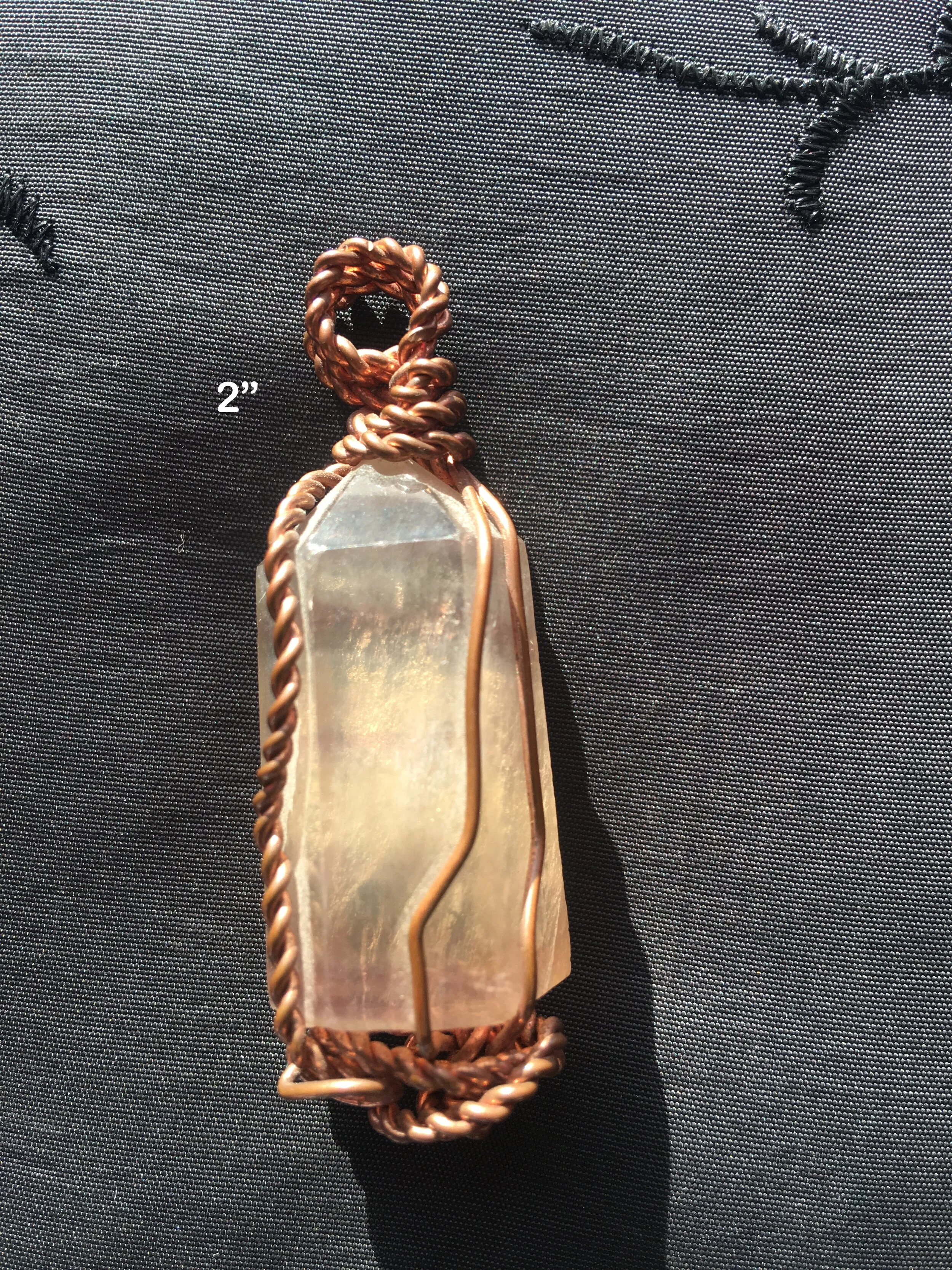 Quartz Copper Bottle Point #2