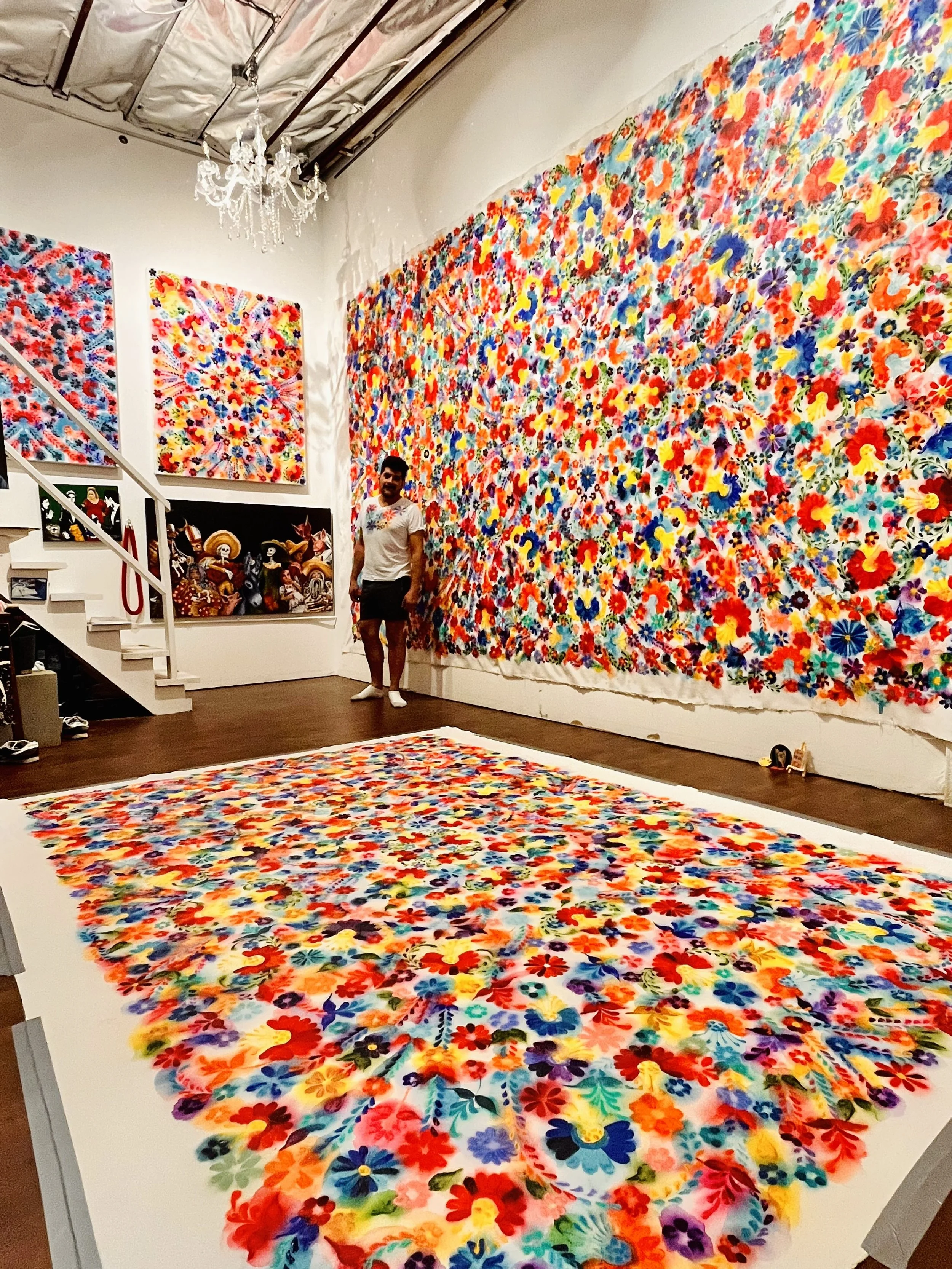 Studio  - Kaleidoscope in progress