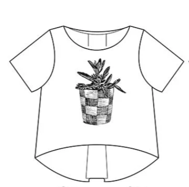 Houseplant Graphic T-Shirt Design