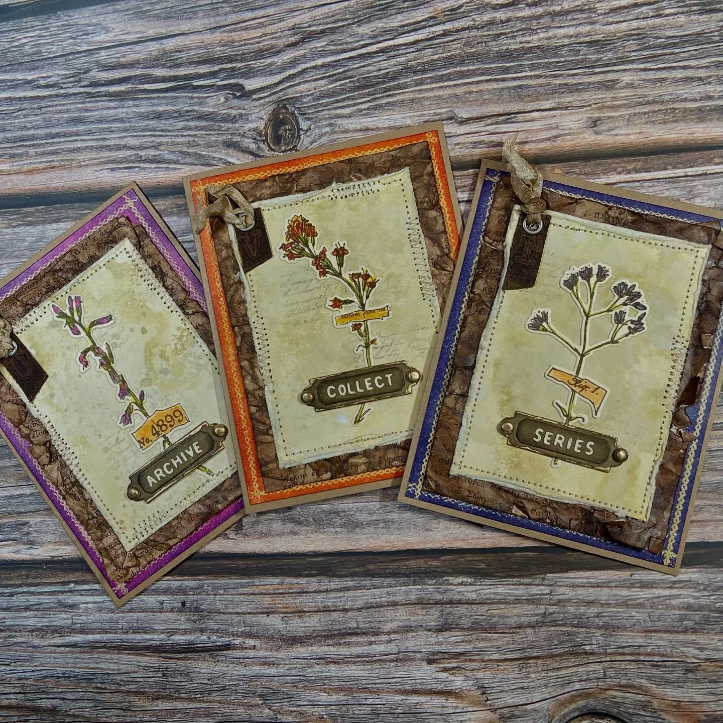 These cards were inspired by so many talented makers. One of the reasons I share my creations here is because I get so much inspiration from others who do the same. Once I try out a technique I&rsquo;ve seen, I usually end up wandering down my own ad