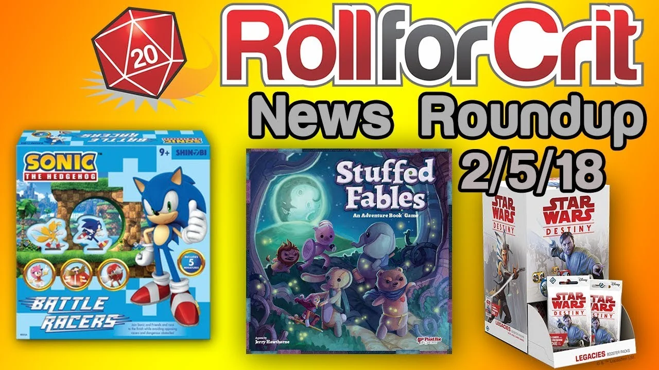 Sonic, Star Wars + Stuffed Fables