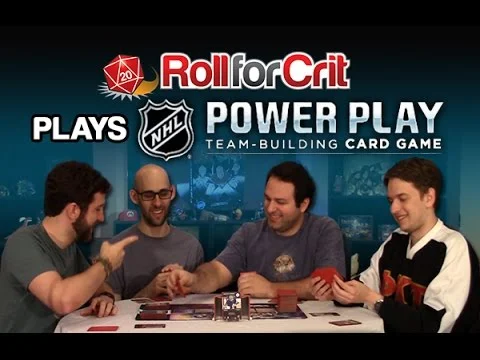 NHL Power Play Team-Building Card Game Playback