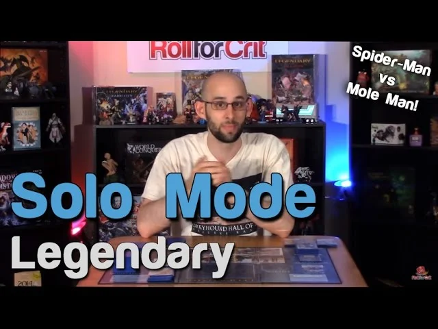 Legendary: A Marvel Deck Building Game Solo Playthrough