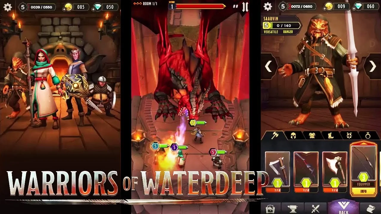 D&amp;D Goes F2P in New Mobile Game, Warriors of Waterdeep