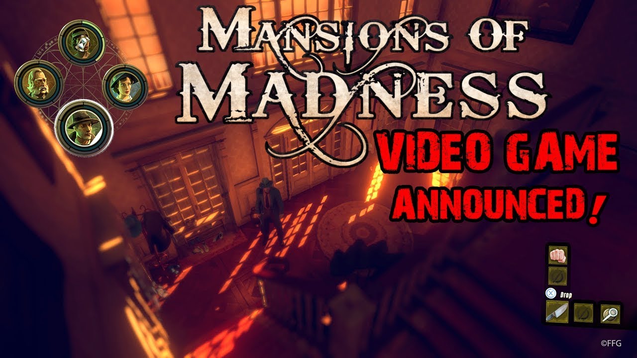 Mansions of Madness Video Game Announced!