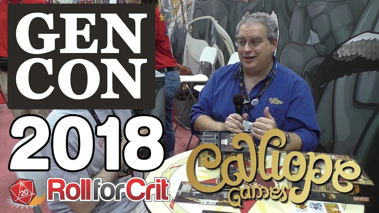 Calliope Games @ Gen Con 2018 | Interview with Bill Fogarty