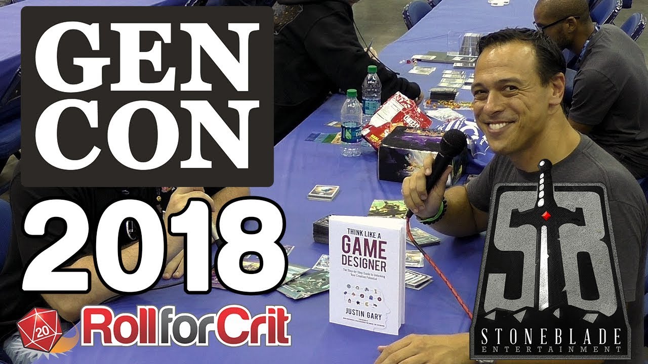 Stoneblade @ Gen Con 2018 | Interview with Justin Gary