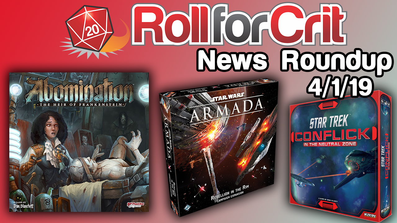 Abomination + Fantasy Flight Star Wars Announcements
