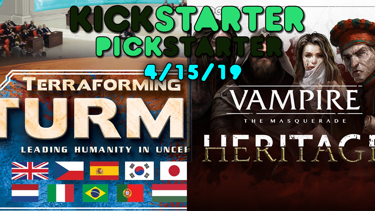 Vampire: The Masquerade - Heritage + Terraforming Mars: Turmoil