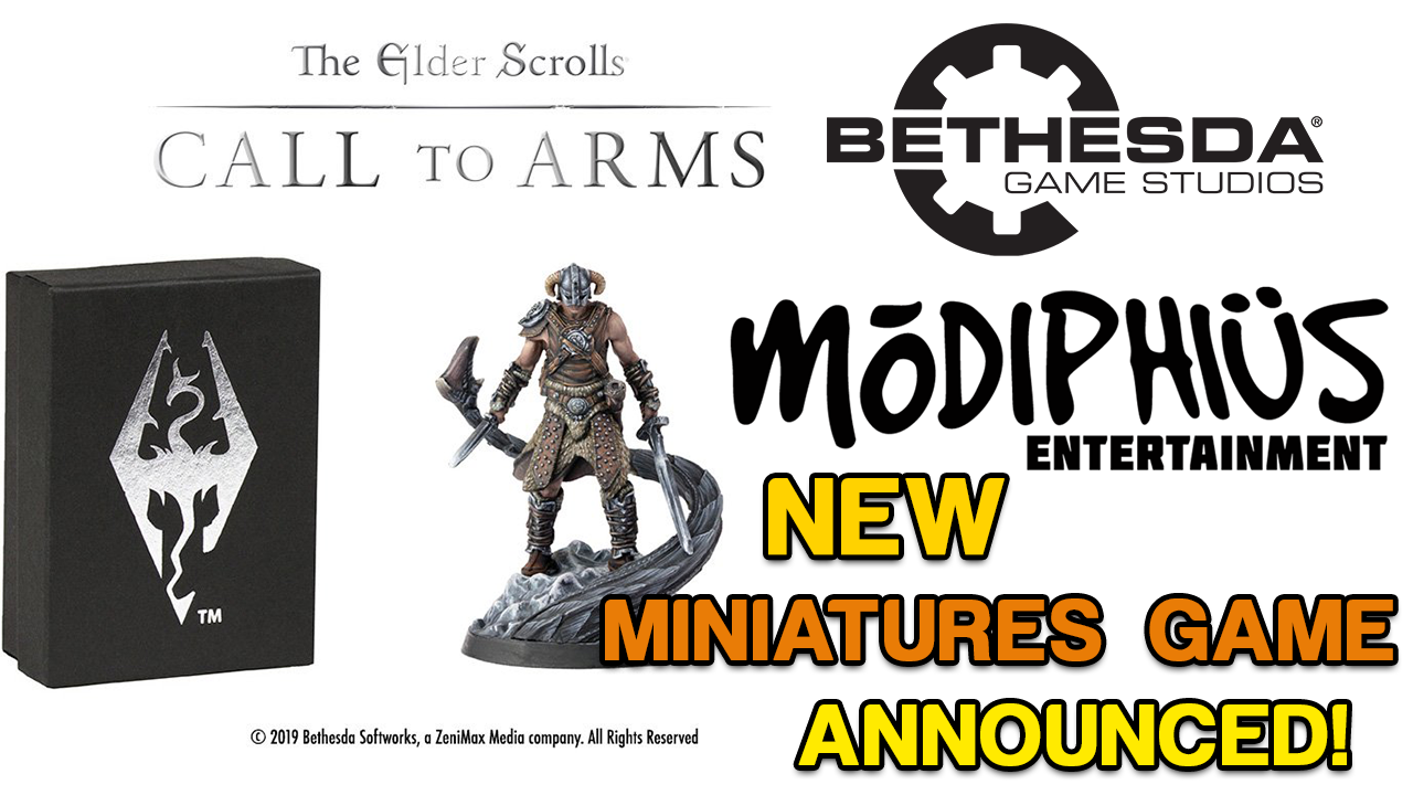 The Elder Scrolls: Call to Arms - Modiphius Brings Skyrim to Tabletop
