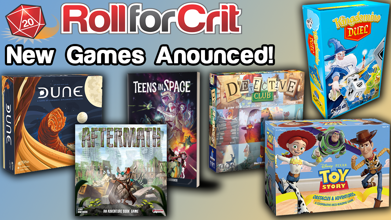 Dune, Toy Story, Aftermath + More! | New Game Announcements!