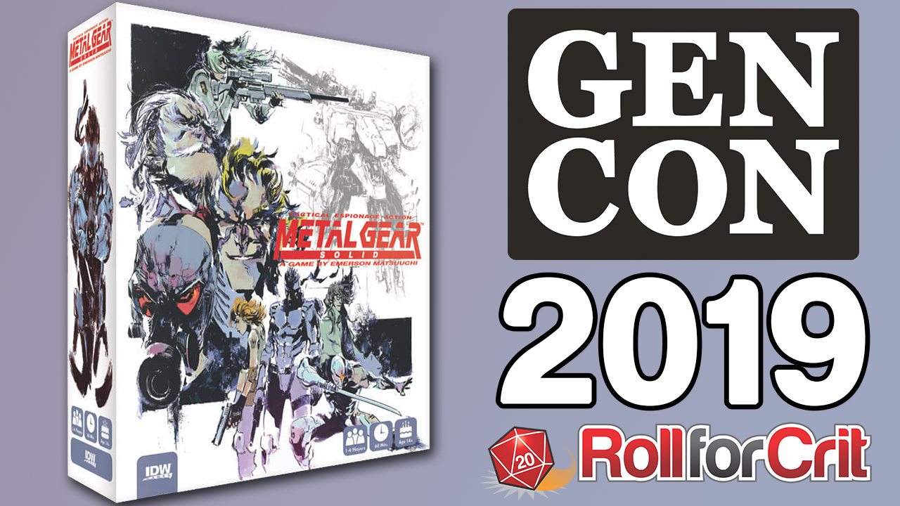 Metal Gear Solid Board Game Impressions