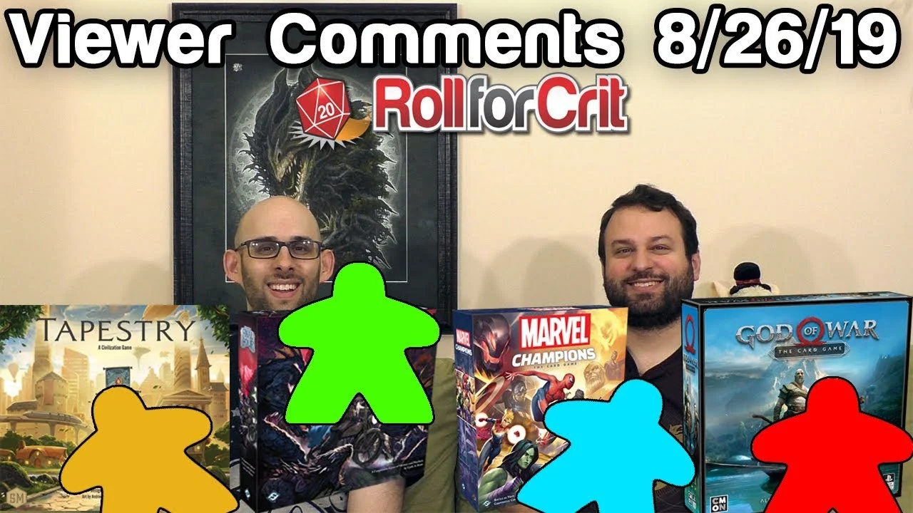 Your Gen Con Questions, Answered! | Viewer Comments August '19