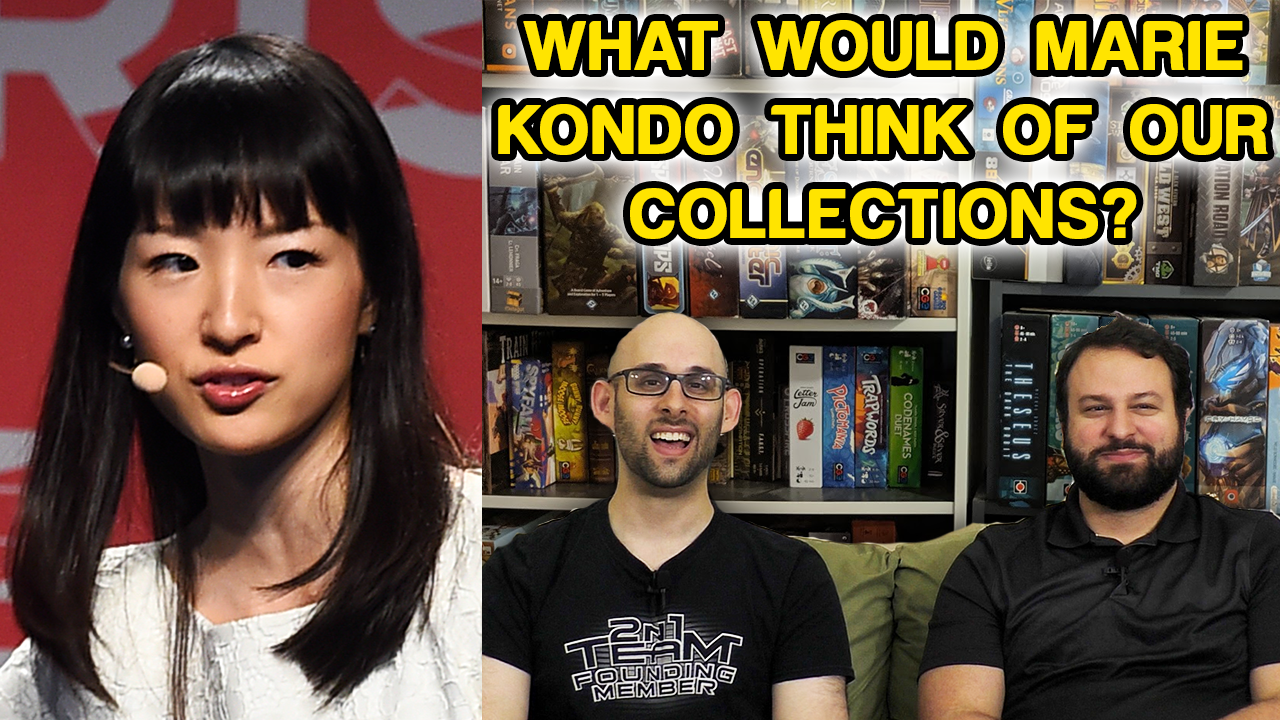 What Would Marie Kondo Think of Our Board Game Collections?