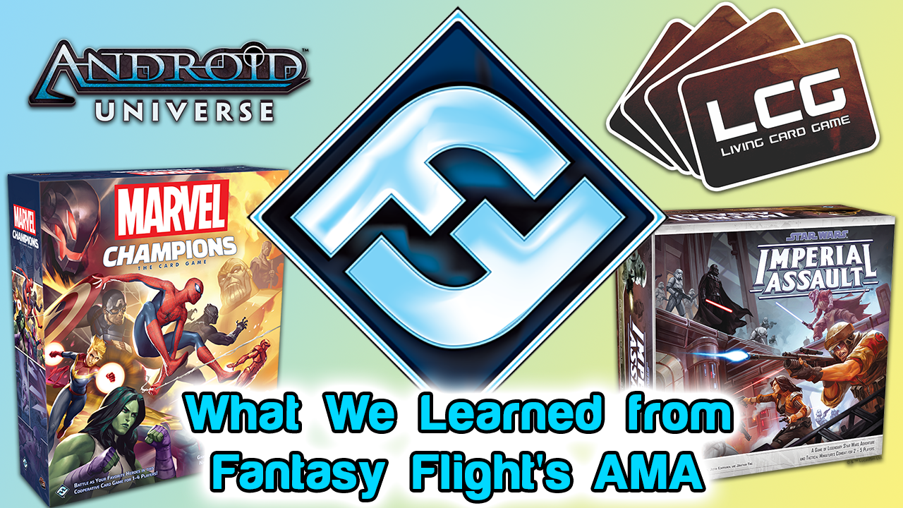 What We Learned From Fantasy Flight's 2019 AMA