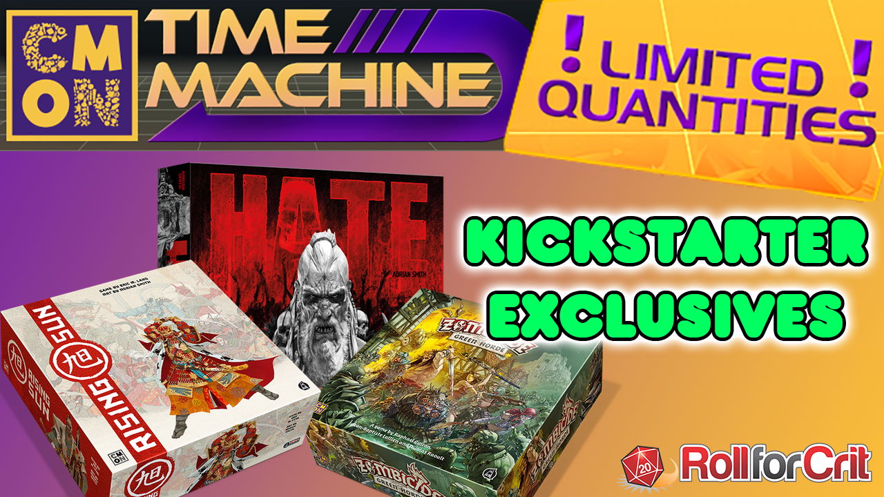 Is CMON's 'Time Machine' Kickstarter Crossing a Line?