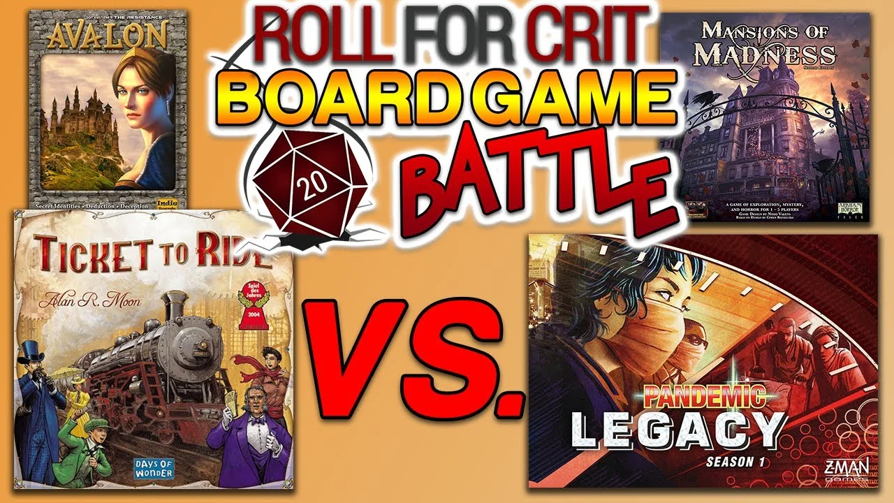 Board Game Battle | Ticket to Ride vs. Pandemic Legacy + More!