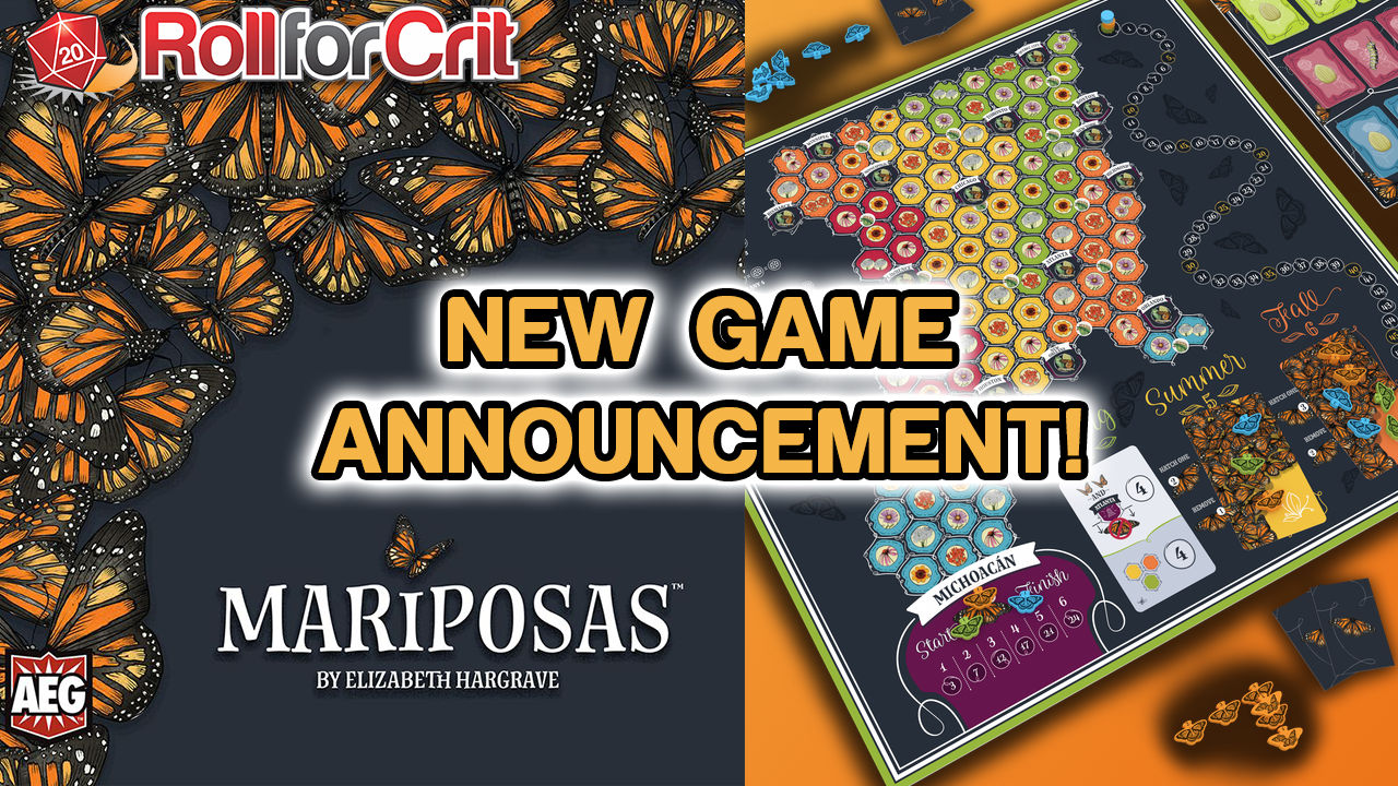 Mariposas Announced! New Game From Wingspan Creator Elizabeth Hargrave
