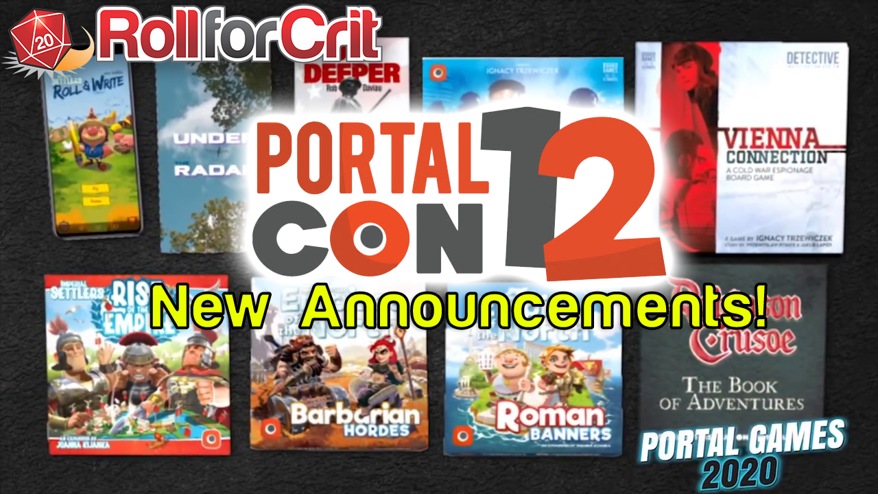 PortalCon 12 Announcements - Detective, Imperial Settlers + More!