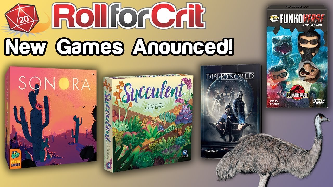 Wingspan: Oceania, Sonora, Dishonored + More | New Announcements!